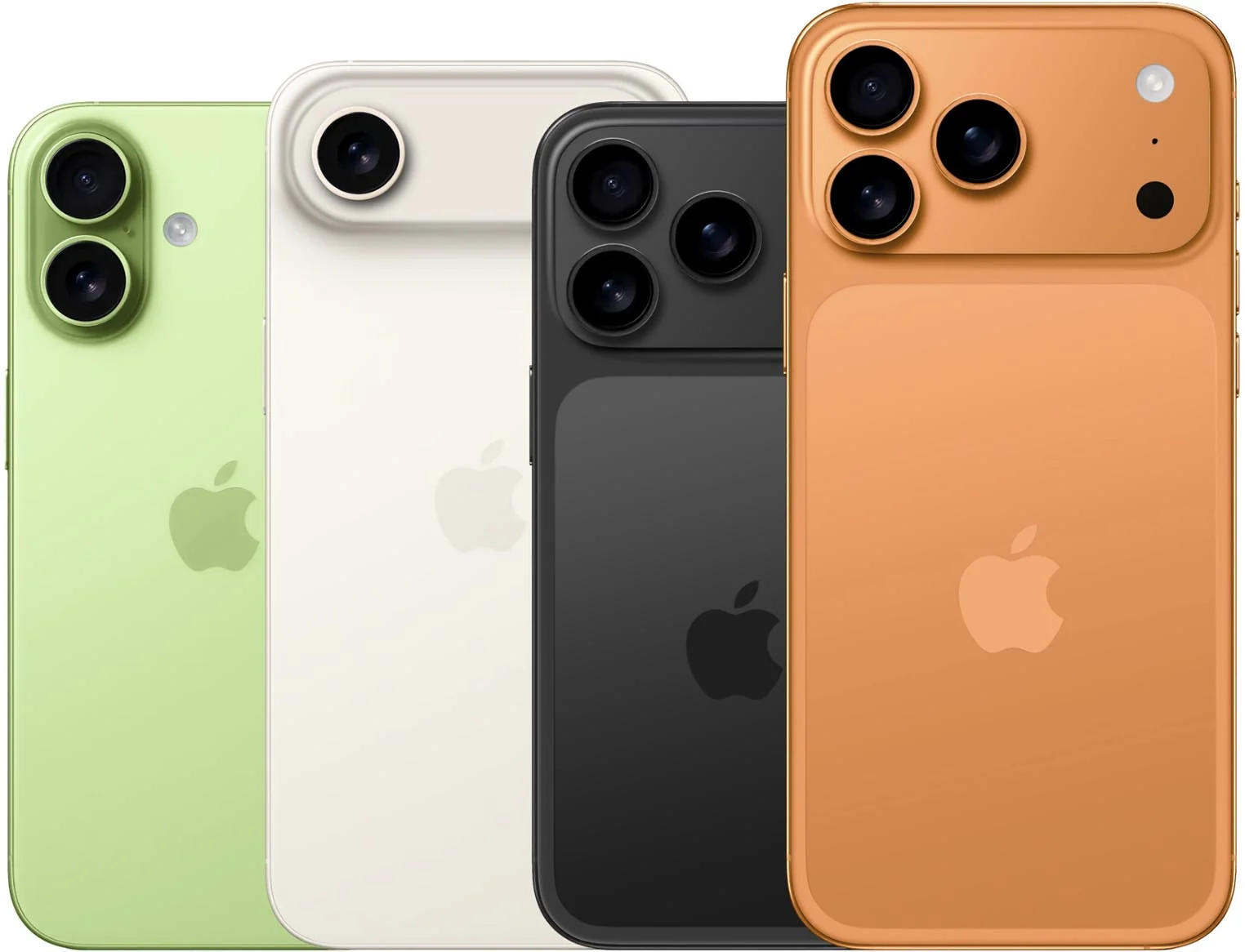 Инфографика — флагманы 2026: iPhone 17 , Air , 17 Pro и 17 Pro Max