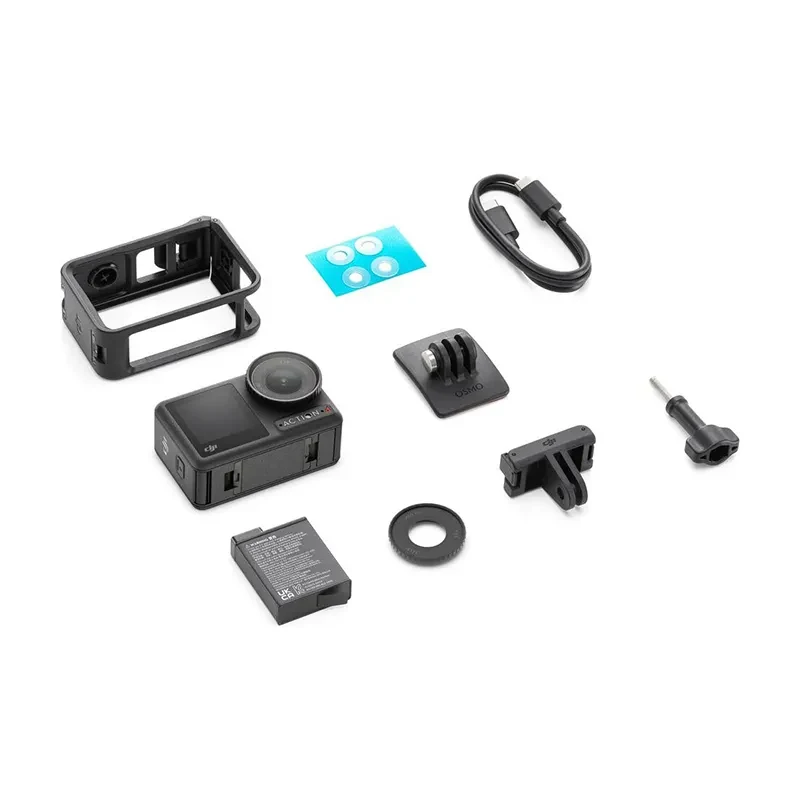 Комплект DJI Osmo Action 4 Standard Combo — камера, крепления, аккумулятор