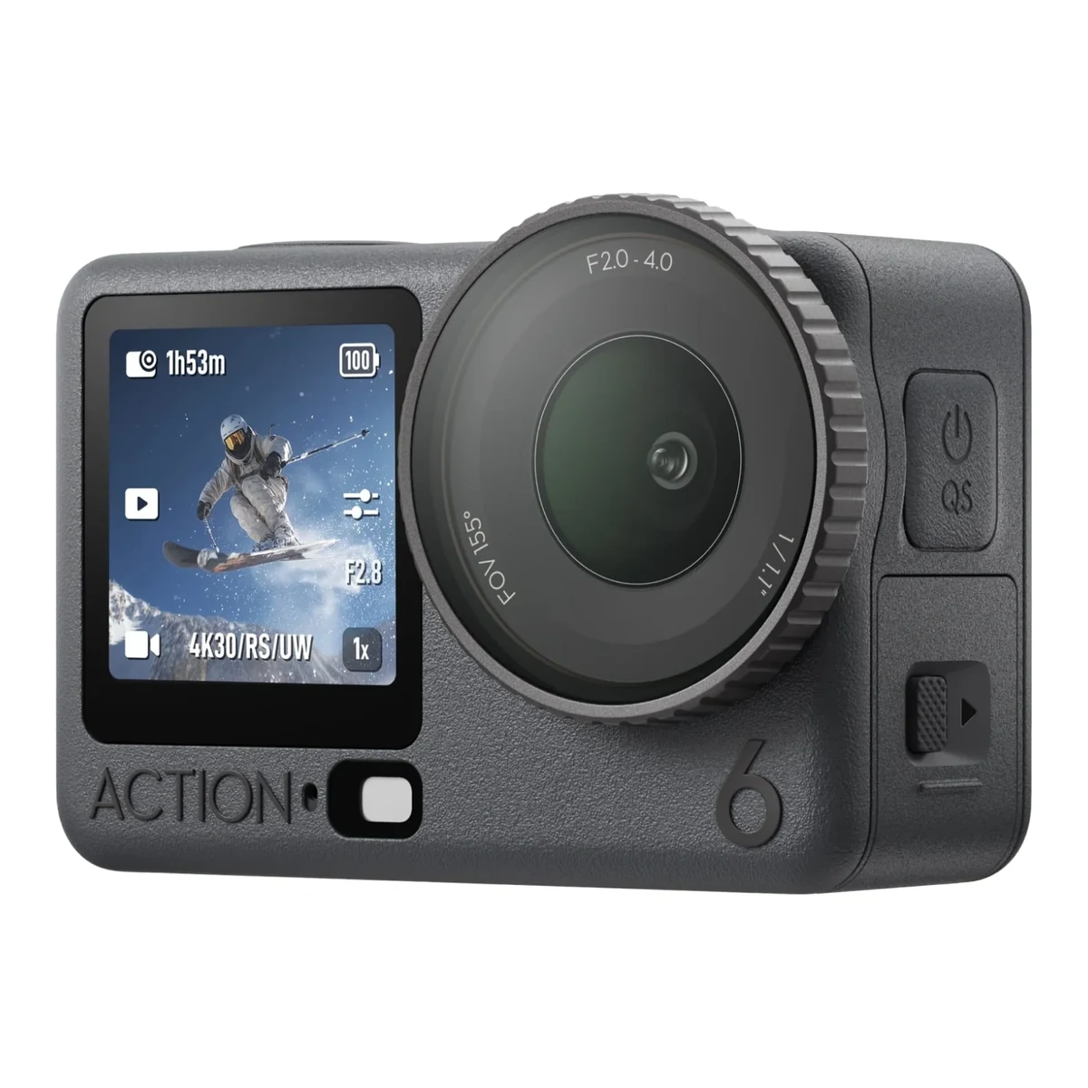 DJI Osmo Action 6 Standard Combo — общий вид камеры