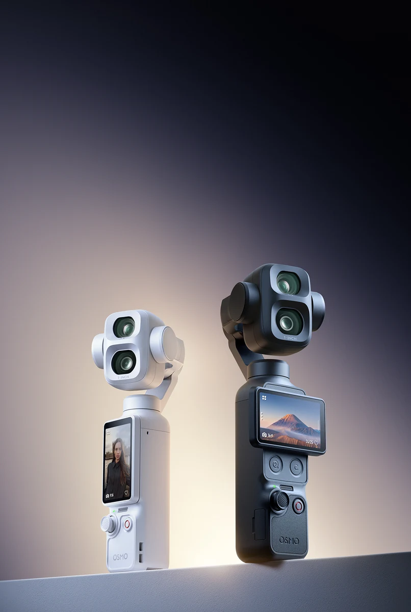 DJI Osmo Pocket 4P — общий вид камеры