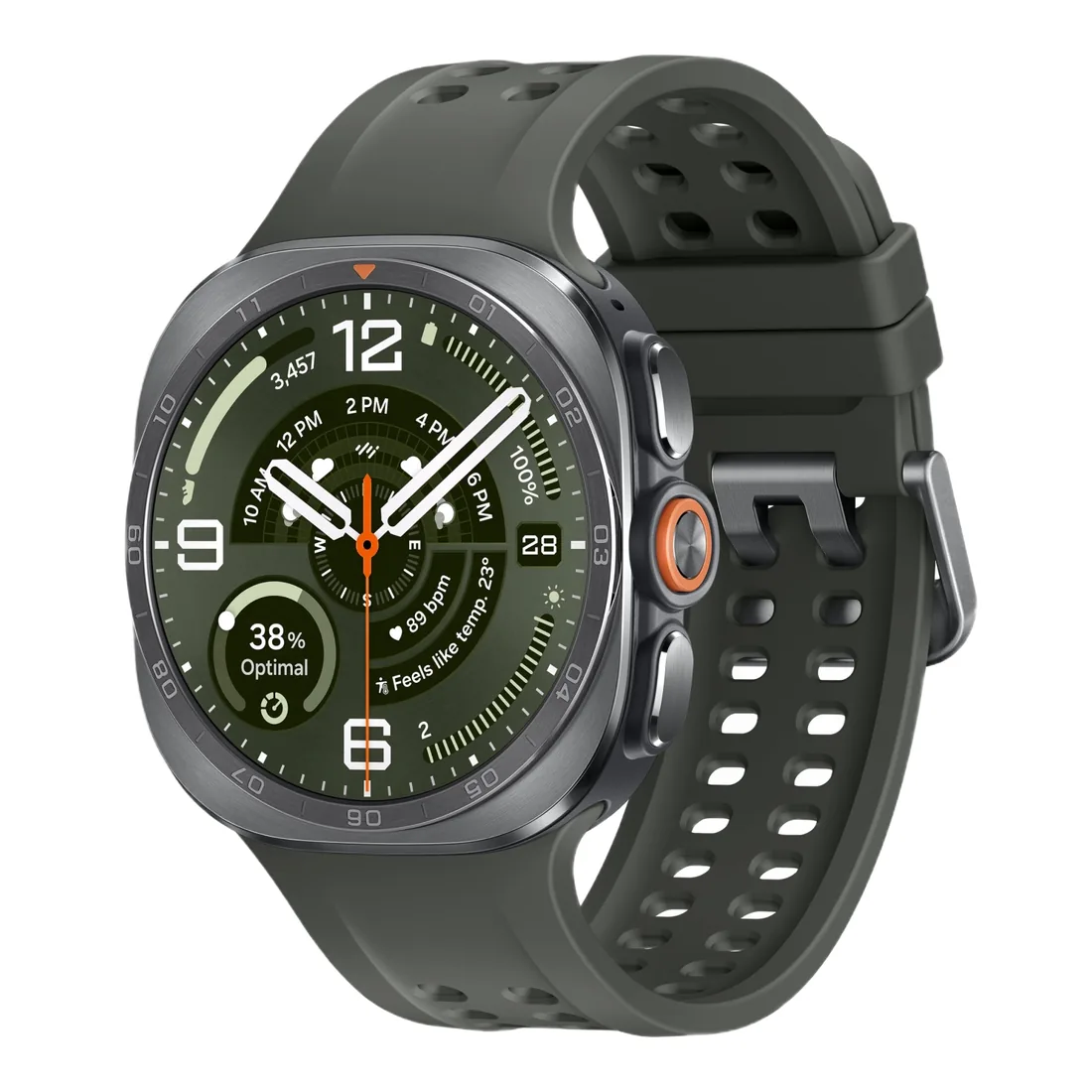 Samsung Galaxy Watch Ultra2 47mm в цвете Titanium Silver
