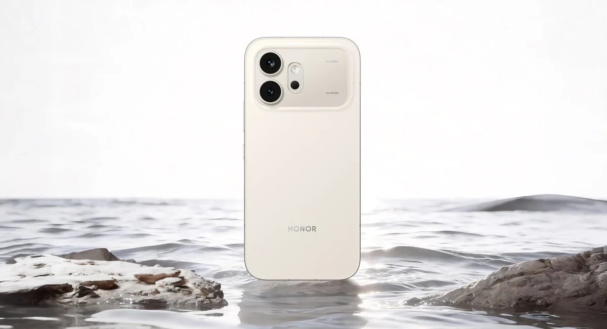 Смартфон Honor 600 в цвете Golden White &mdash; задняя панель с основной камерой