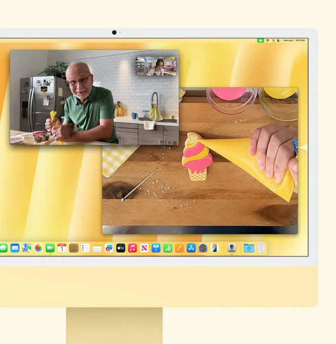 Камера и звук Apple iMac 24 M4