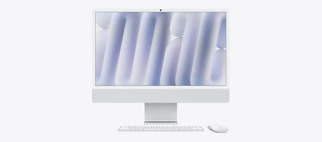 Apple iMac 24 M4 в цвете Silver