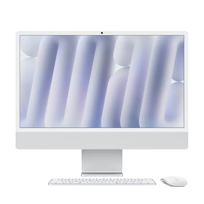 Apple iMac 24 M4 в цвете Silver