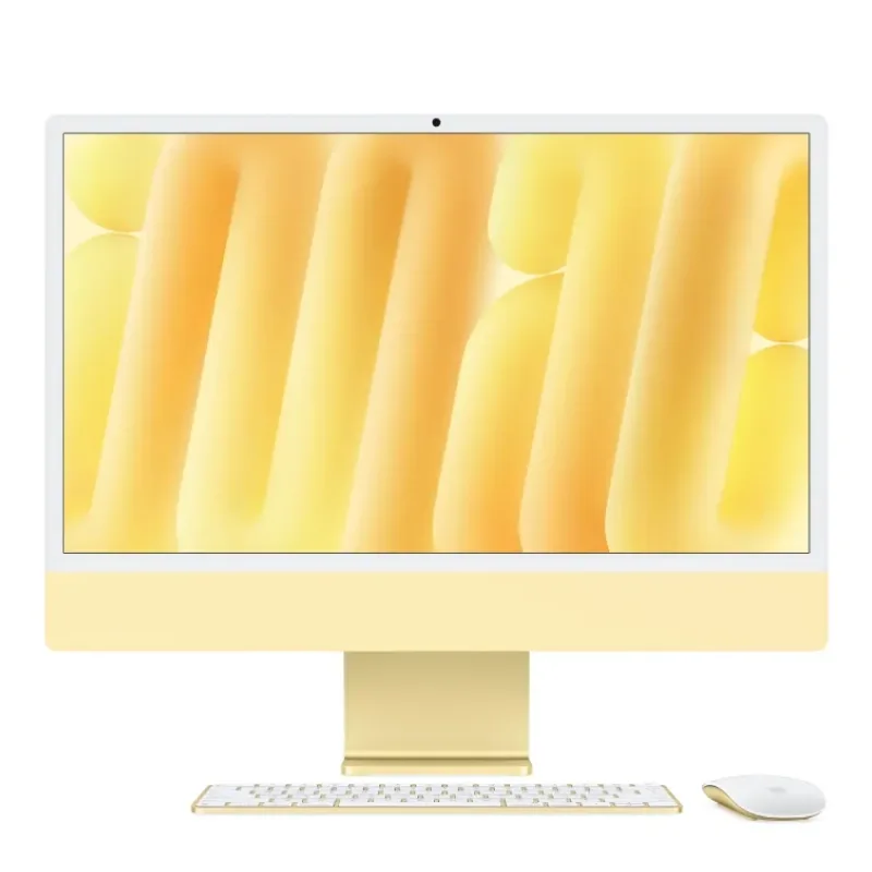 Apple iMac 24 M4 в цвете Yellow