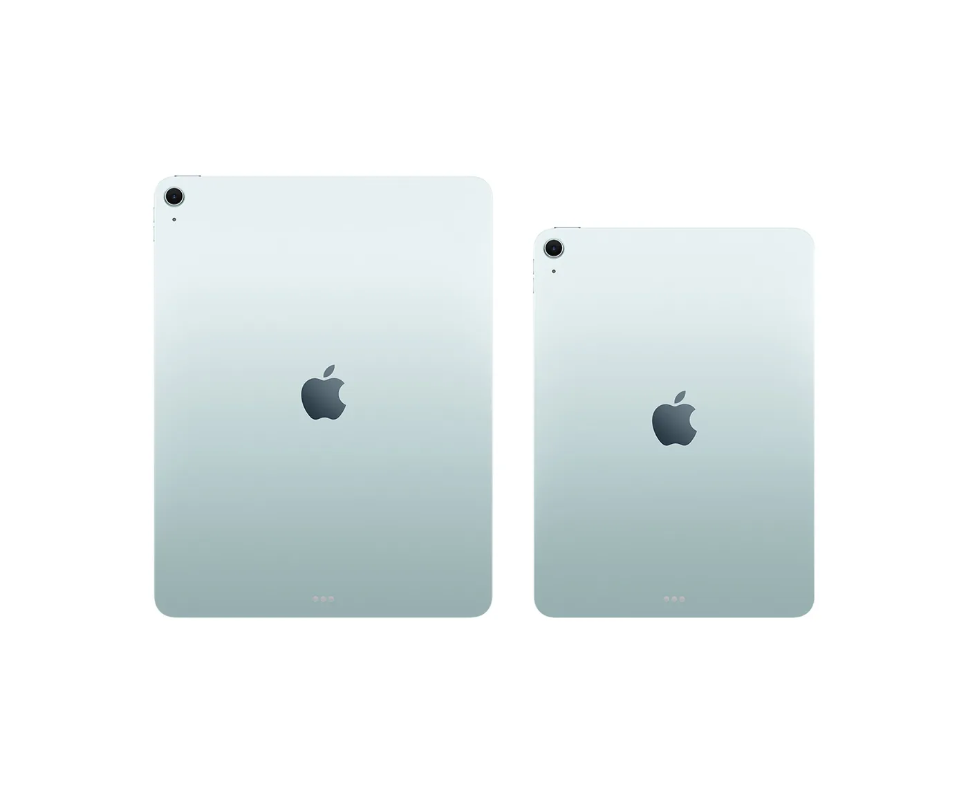 iPad Air 11 и 13 дюймов в цвете Blue &mdash; алюминиевый корпус толщиной 6,1 мм