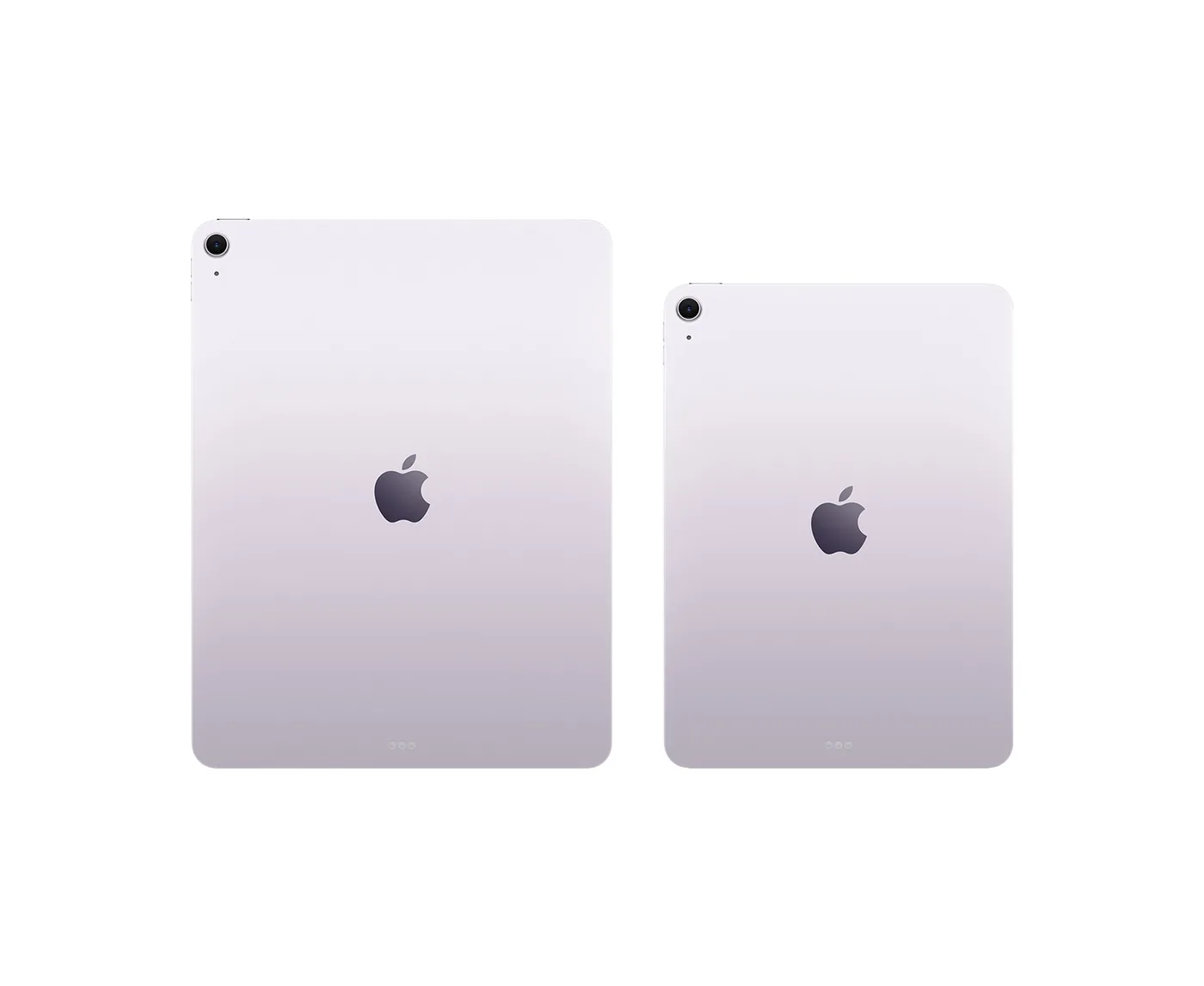 iPad Air 11 и 13 дюймов в цвете Purple — алюминиевый корпус толщиной 6,1 мм