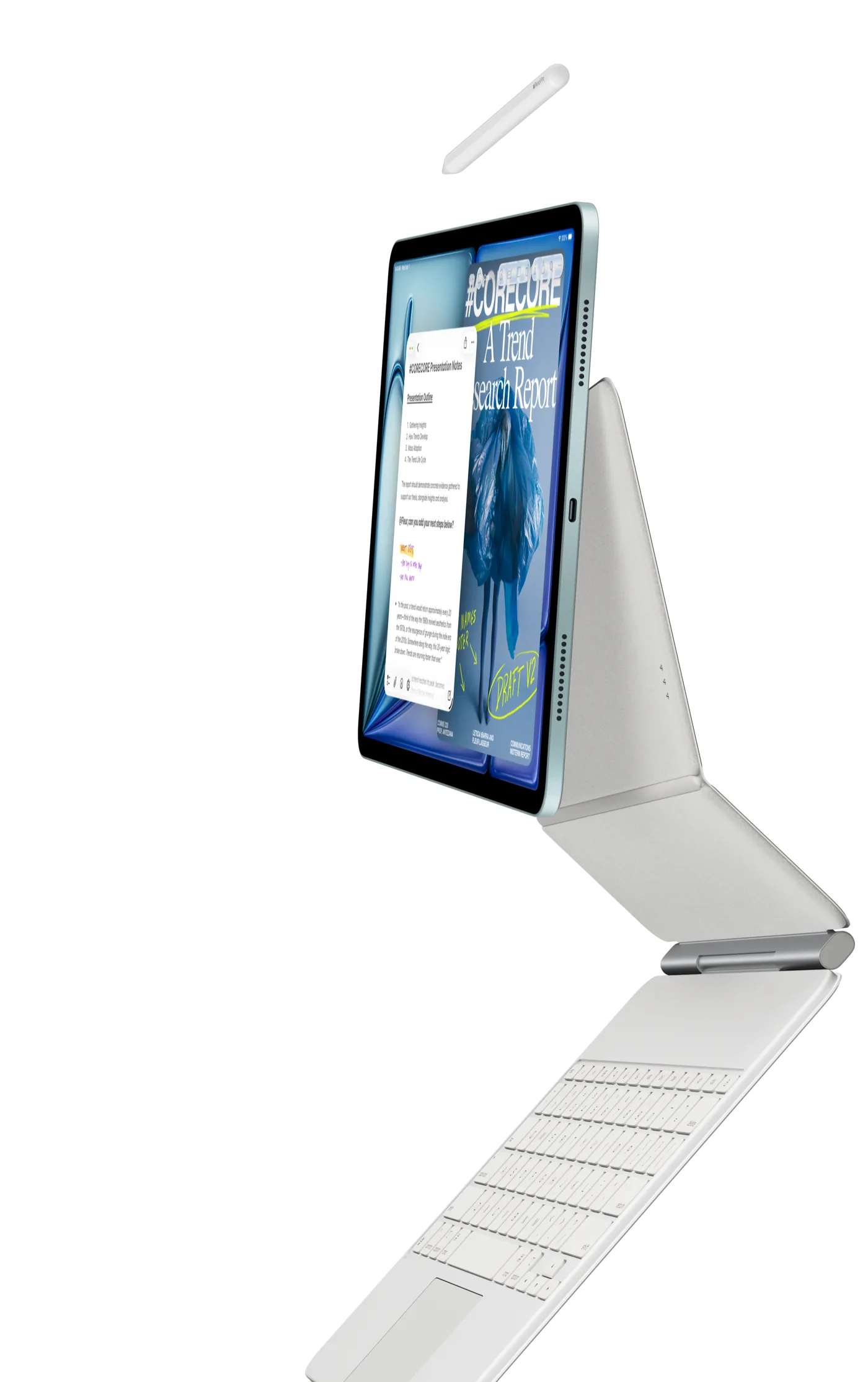 iPad Air 11 (2026) с клавиатурой Magic Keyboard для iPad Air и стилусом Apple Pencil Pro