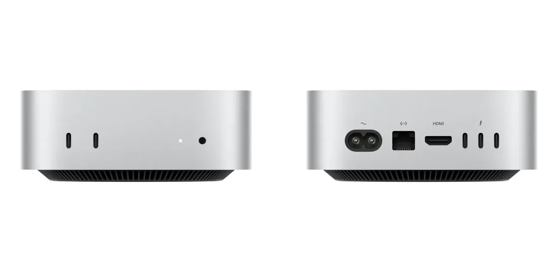 Порты и разъёмы Apple Mac mini M4