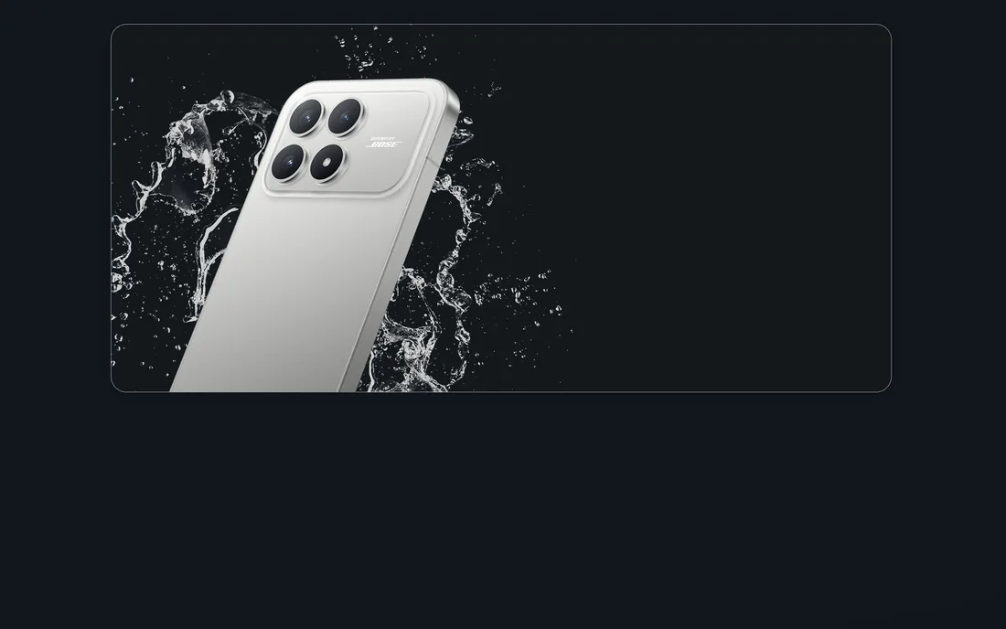 Связь и защита корпуса Poco F8 Pro