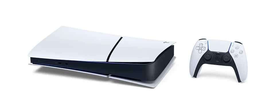 Комплект: консоль PlayStation 5 Slim Digital Edition и беспроводной контроллер DualSense