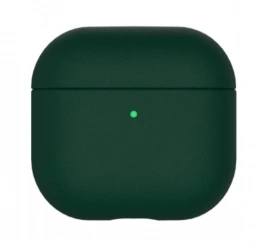 Чехол KZDOO для Apple AirPods 4 кожа, зелёный