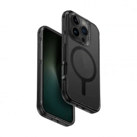 Клип-кейс (накладка) UNIQ Combat MagSafe для Apple iPhone 16 Pro полиуретан, чёрный
