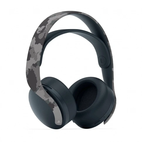 Беспроводные наушники Sony Pulse 3D серый камуфляж фото 2
