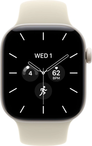 Apple Watch Series 12 46mm Pearl White Ceramic фото 2