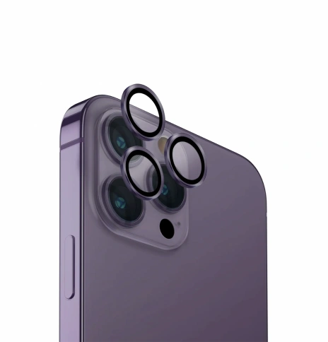 Стекло на камеру iPhone 14 Pro/Pro Max Purple фото 1