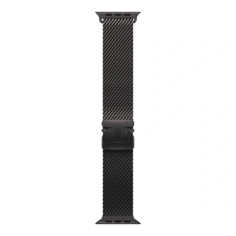 Apple Watch Ultra 4 Black Titanium Milanese Loop фото 3