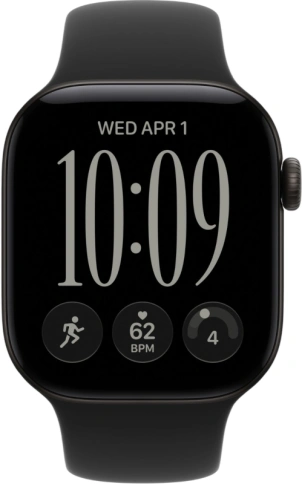 Apple Watch Series 12 42mm Black Aluminum фото 2