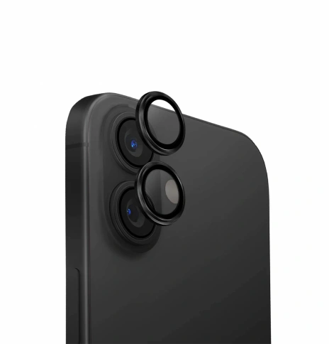 Стекло на камеру SupGlass iPhone 16/16 Plus Black фото 1