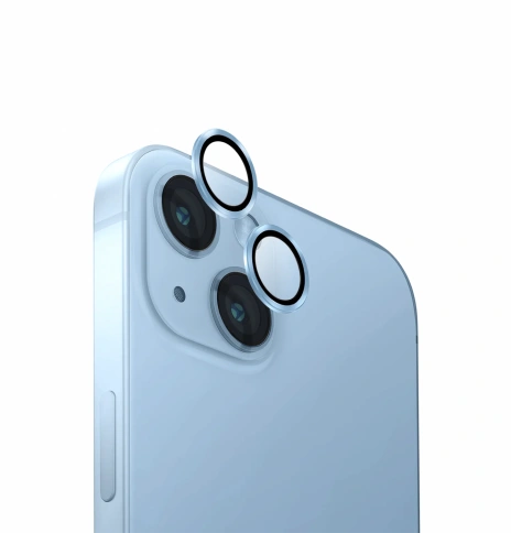 Стекло на камеру iPhone 14/14 Plus Blue фото 1