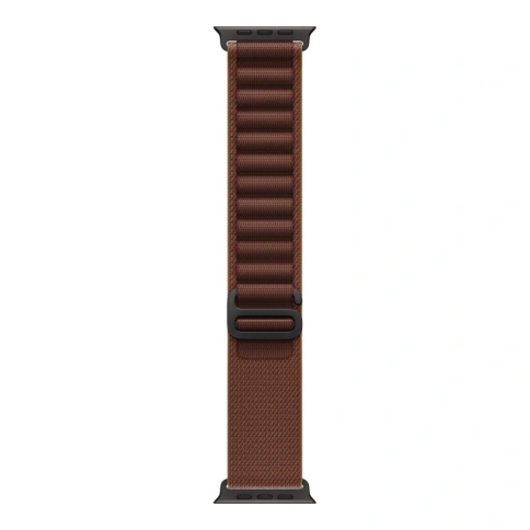 Apple Watch Ultra 4 Black Titanium Burgundy Alpine Loop фото 3