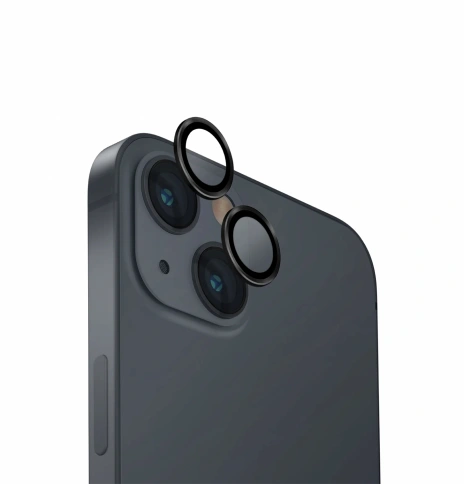 Стекло на камеру iPhone 14/14 Plus Black фото 1