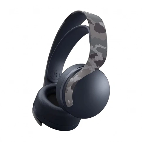 Беспроводные наушники Sony Pulse 3D серый камуфляж фото 1