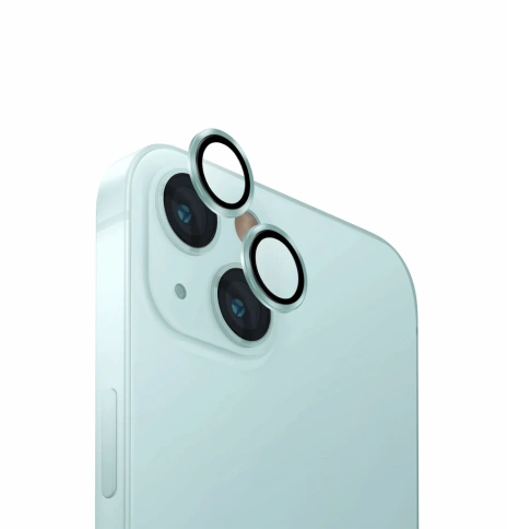 Стекло на камеру SupGlass iPhone 15/15 Plus Green фото 1