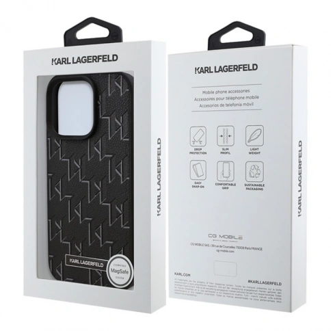 Чехол Karl Lagerfeld iPhone 16 ProMax Black фото 5