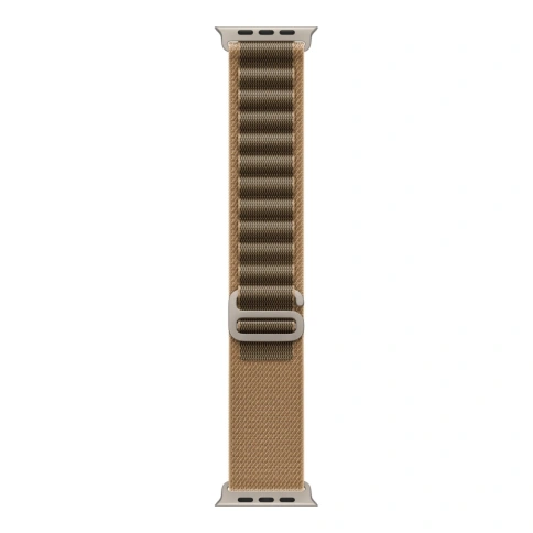 Apple Watch Ultra 4 Natural Titanium Desert Alpine Loop фото 3
