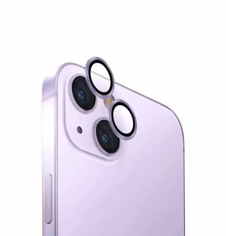 Стекло на камеру iPhone 14/14 Plus Purple фото 1