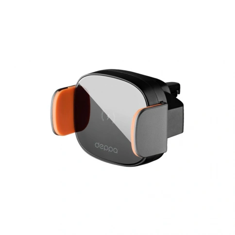 Автодержатель Deppa Crab QI Stone Black фото 1