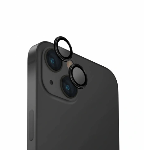 Стекло на камеру SupGlass iPhone 15/15 Plus Black фото 1