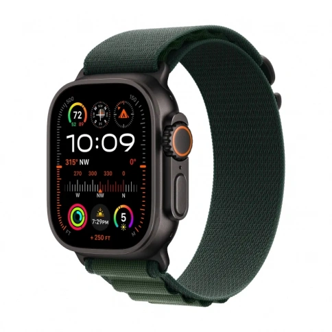 Apple Watch Ultra 2 Black Titanium Alpine Loop фото 1