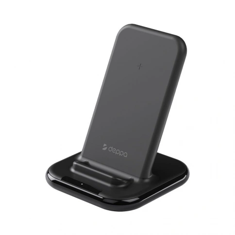 Беспроводная зарядка Deppa Fast Charge, черный фото 1