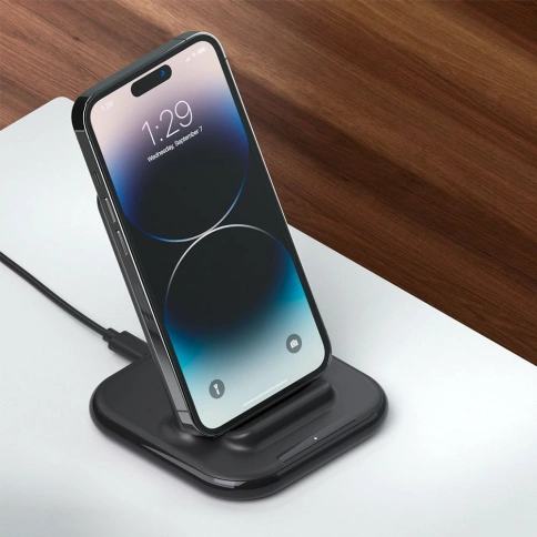 Беспроводная зарядка Deppa Fast Charge, черный фото 2