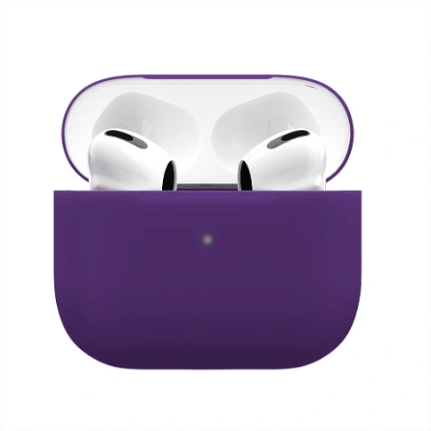 Чехол VLP Soft Touch AirPods 3, фиолетовый фото 1
