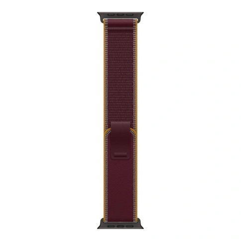 Apple Watch Ultra 4 Black Titanium Burgundy Trail Loop фото 3