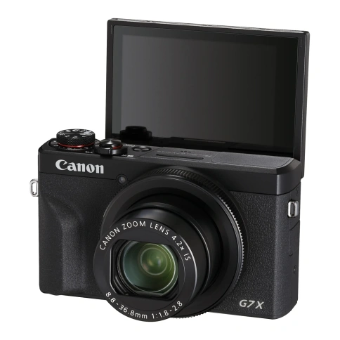 Фотоаппарат Canon PowerShot G7 X Mark III Black фото 2