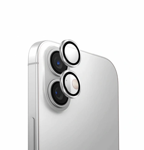 Стекло на камеру SupGlass iPhone 16/16 Plus White фото 1