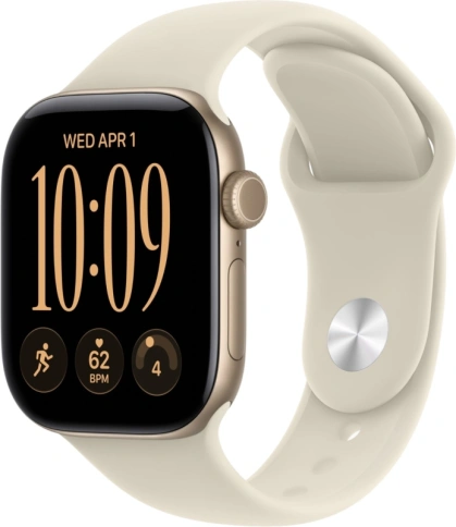 Apple Watch Series 12 46mm Light Gold Aluminum фото 1