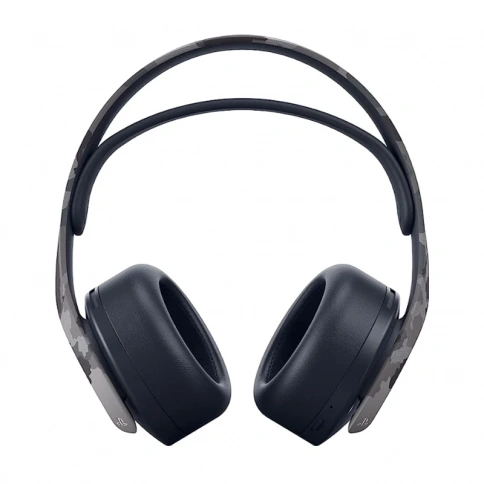 Беспроводные наушники Sony Pulse 3D серый камуфляж фото 3