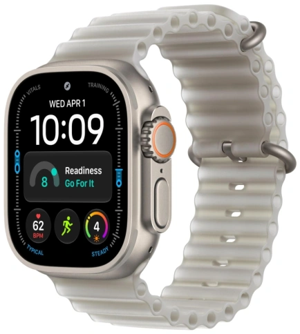 Apple Watch Ultra 4 Natural Titanium Ocean Band фото 1