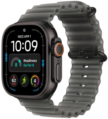Apple Watch Ultra 4 Black Titanium Ocean Band фото 1