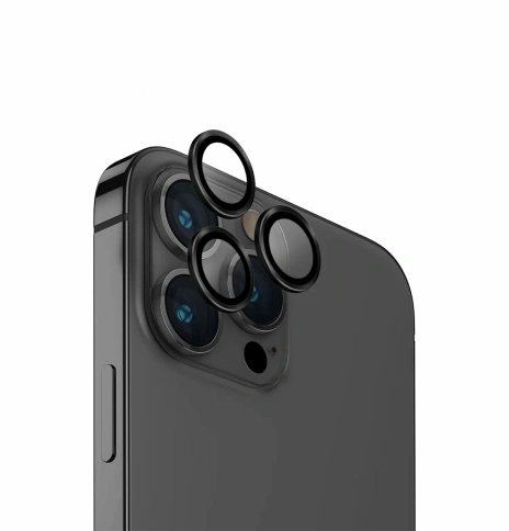Стекло на камеру iPhone 13 Pro/Pro Max Black фото 1
