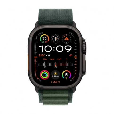 Apple Watch Ultra 2 Black Titanium Alpine Loop фото 2