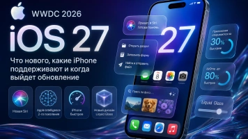 iOS 27: новая Siri, поддерживаемые iPhone и дата выхода