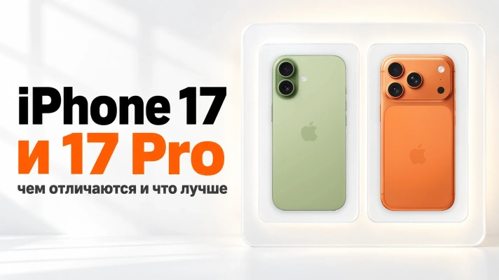 Сравнение iPhone 17 и 17 Pro: чем отличаются и что лучше