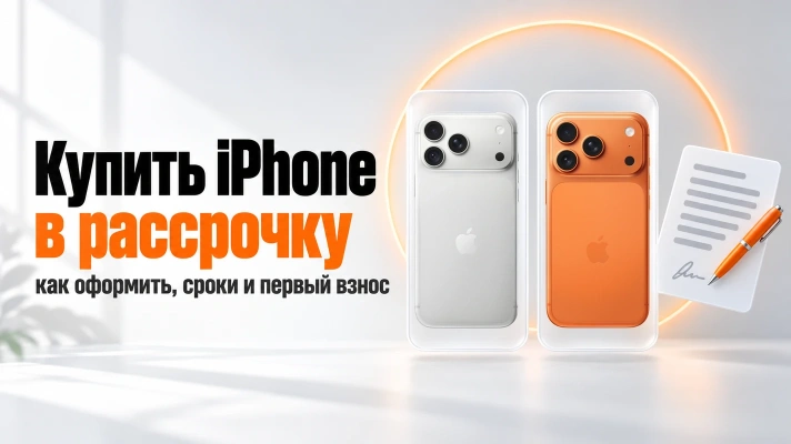 Купить iPhone в рассрочку: как оформить, сроки и первый взнос